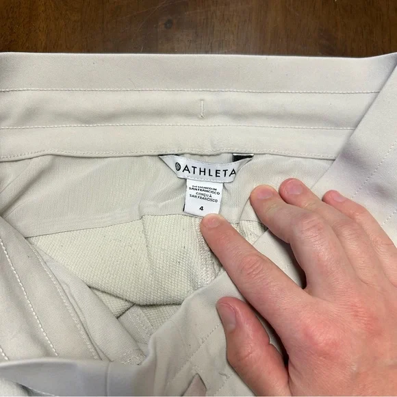 Athleta Headlands Hybrid Trek Jogger in Birch Grey Size 4 - Picture 5 of 14